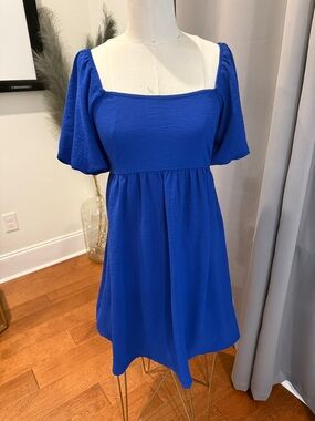 Altar'd State Royal Blue Mini Dress